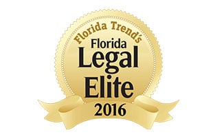 Florida Legal Elite 2016 badge